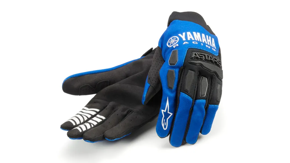 Guantes de moto con imagen Yamaha